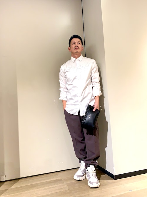 A|X アルマーニ エクスチェンジ】AXロゴ チャンキーソール レース