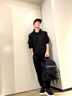 「アイテム（帽子）」を使った、TOI-Tさん（メンズ・170cm）の夏コーディネート