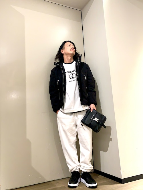 Armani Exchange A/X ロゴ 100％コットン ソックス 2足セット A|X アルマーニ エクスチェンジ】A|Xロゴソックス（2足セット