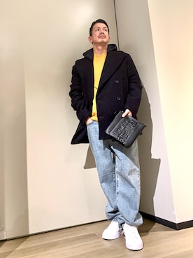 「アイテム（バッグ）」を使った、TOI-Tさん（メンズ・170cm）の秋コーディネート