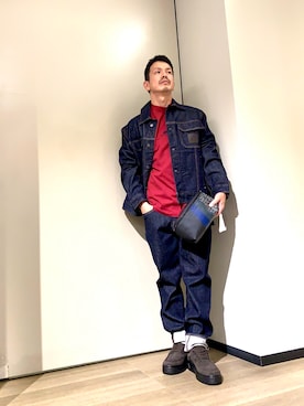 「アイテム（パンツ）」を使った、TOI-Tさん（メンズ・170cm）の秋コーディネート