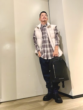 「アイテム（ジャケット/アウター）」を使った、TOI-Tさん（メンズ・170cm）の秋コーディネート