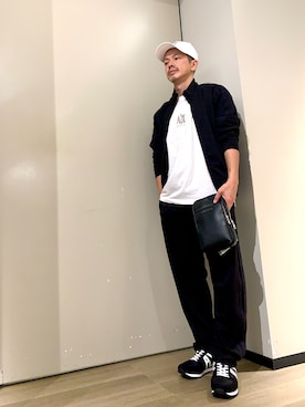 「アイテム（スウェット）」を使った、TOI-Tさん（メンズ・170cm）の夏コーディネート