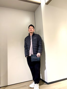 「アイテム（バッグ）」を使った、TOI-Tさん（メンズ・170cm）の冬コーディネート