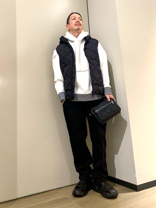 ARMANI EXCHANGE ダウンベスト ベスト 「A|X アルマーニ