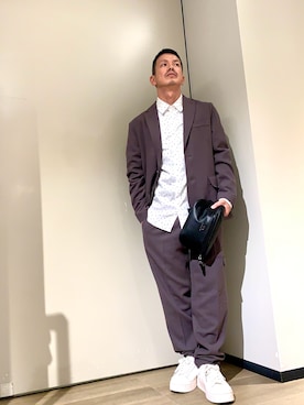 「アイテム（テーラードジャケット）」を使った、TOI-Tさん（メンズ・170cm）の秋コーディネート