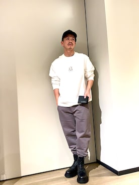 「アイテム（財布）」を使った、TOI-Tさん（メンズ・170cm）の冬コーディネート