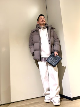 「アイテム（スウェット）」を使った、TOI-Tさん（メンズ・170cm）の秋コーディネート