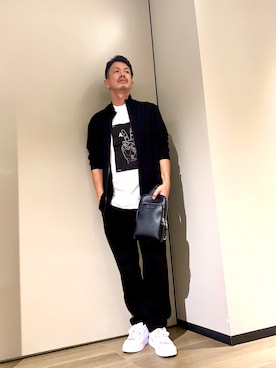 「アイテム（ボディバッグ/ウエストポーチ）」を使った、TOI-Tさん（メンズ・170cm）の秋コーディネート