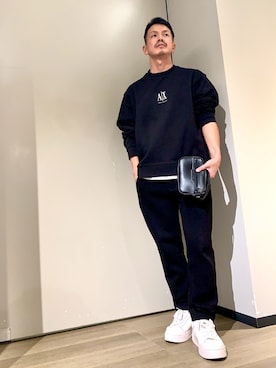 「アイテム（スニーカー）」を使った、TOI-Tさん（メンズ・170cm）の秋コーディネート