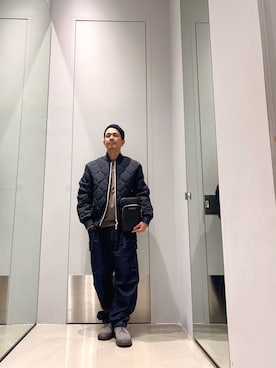 「ARMANIEXCHANGE」｜TOI-Tさん（メンズ・170cm）の秋コーディネート