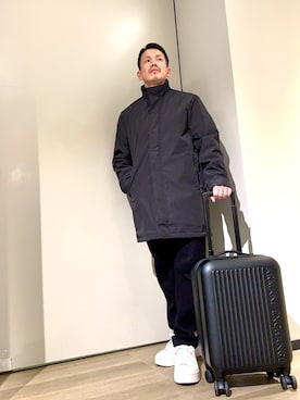 「アイテム（スニーカー）」を使った、TOI-Tさん（メンズ・170cm）の秋コーディネート