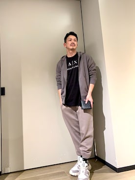 「アイテム（財布）」を使った、TOI-Tさん（メンズ・170cm）の冬コーディネート