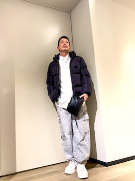 「アイテム（ボディバッグ/ウエストポーチ）」を使った、TOI-Tさん（メンズ・170cm）の秋コーディネート