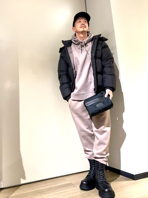 A|X アルマーニ エクスチェンジ】ICON フーデッドスウェットパーカー