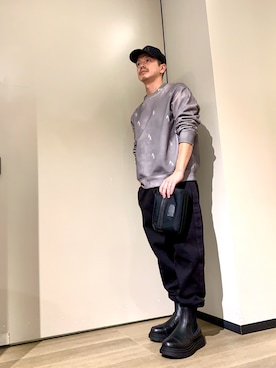 「アイテム（バッグ）」を使った、TOI-Tさん（メンズ・170cm）の秋コーディネート