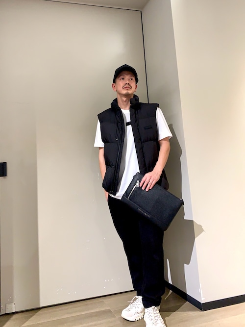 A|Xアルマーニ エクスチェンジ】ビッグラバーAXロゴ パネルキャップ