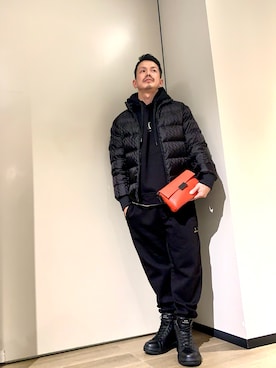 「アイテム（バッグ）」を使った、TOI-Tさん（メンズ・170cm）の冬コーディネート