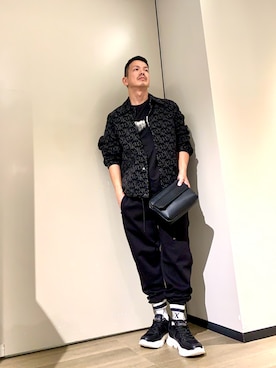 「アイテム（スウェットパンツ）」を使った、TOI-Tさん（メンズ・170cm）の秋コーディネート