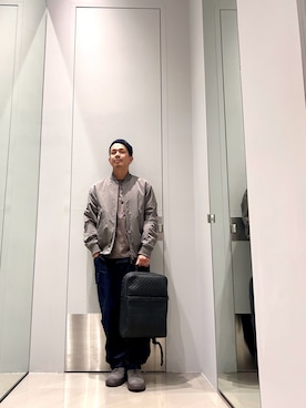 「armaniexchange」｜TOI-Tさん（メンズ・170cm）の秋コーディネート