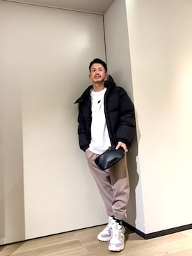 「アイテム（バッグ）」を使った、TOI-Tさん（メンズ・170cm）の冬コーディネート