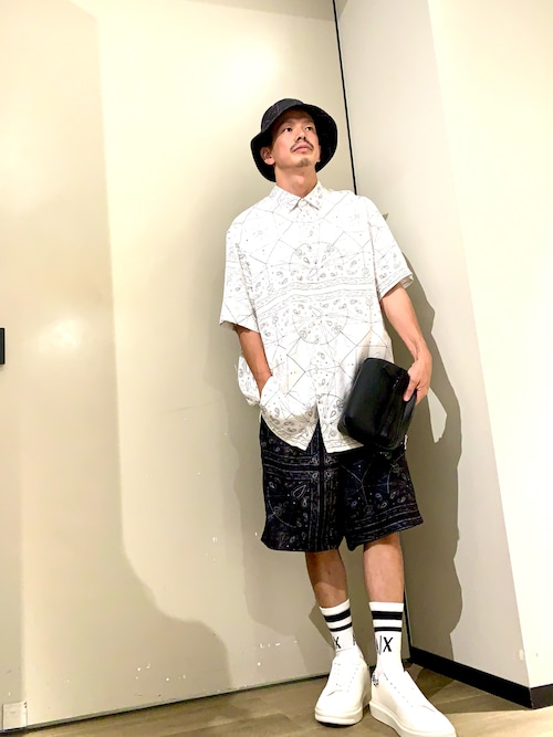 ARMANI EXCHANGE ストレートチノパンツ ベージュ/VW235 セール】【A|X アルマーニ エクスチェンジ】ペイズリープリント