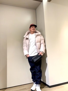 「アイテム（バッグ）」を使った、TOI-Tさん（メンズ・170cm）の冬コーディネート