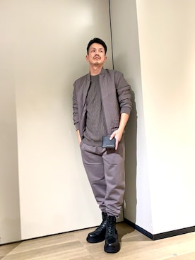 「アイテム（財布）」を使った、TOI-Tさん（メンズ・170cm）の冬コーディネート