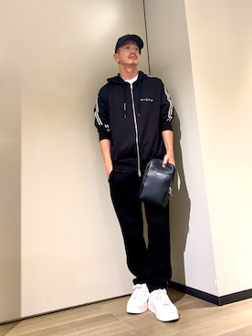 「アイテム（スウェット）」を使った、TOI-Tさん（メンズ・170cm）の秋コーディネート