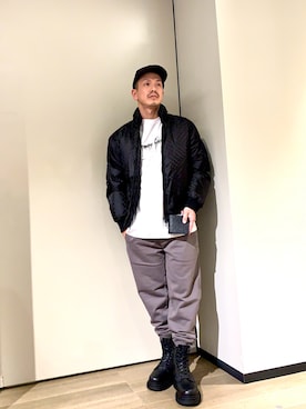 「アイテム（財布）」を使った、TOI-Tさん（メンズ・170cm）の冬コーディネート