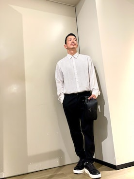 「アイテム（チノパンツ）」を使った、TOI-Tさん（メンズ・170cm）の夏コーディネート