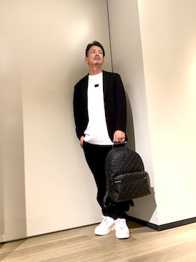 「アイテム（バッグ）」を使った、TOI-Tさん（メンズ・170cm）の秋コーディネート