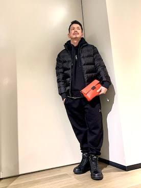 「アイテム（スウェット）」を使った、TOI-Tさん（メンズ・170cm）の秋コーディネート