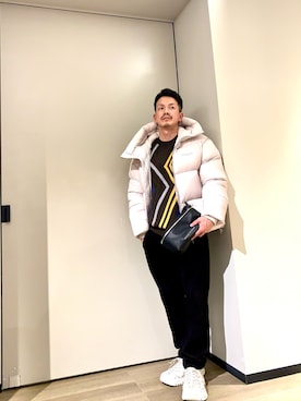 「アイテム（バッグ）」を使った、TOI-Tさん（メンズ・170cm）の冬コーディネート