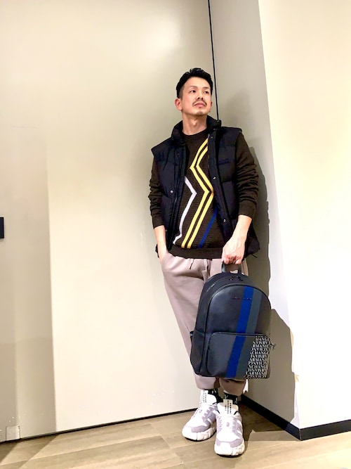 セール】【A|X アルマーニ エクスチェンジ】CL ダウンベスト（ダウン