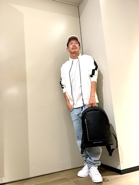 「アイテム（スウェット）」を使った、TOI-Tさん（メンズ・170cm）の夏コーディネート