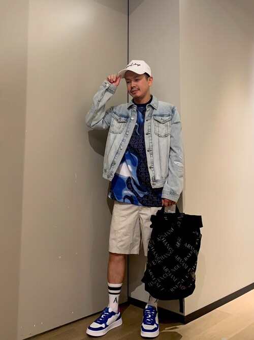 二輪山脚 アルマーニエクスチェンジ ジージャン アルマーニ エクスチェンジ(ARMANI EXCHANGE) メンズデニム