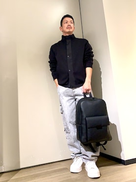 「アイテム（バッグ）」を使った、TOI-Tさん（メンズ・170cm）の秋コーディネート