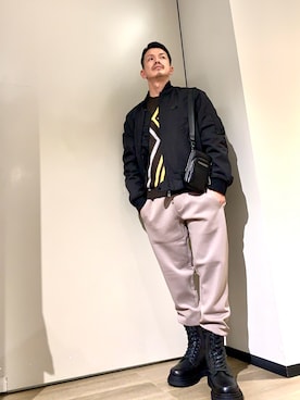 「アイテム（ニット/セーター）」を使った、TOI-Tさん（メンズ・170cm）の秋コーディネート