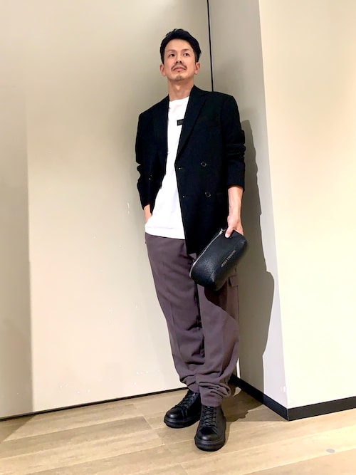 セール】【A|X アルマーニ エクスチェンジ】NL ウールブレンド ダブル