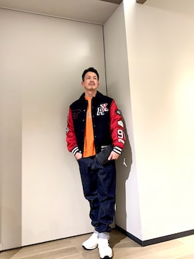 「アイテム（財布）」を使った、TOI-Tさん（メンズ・170cm）の冬コーディネート