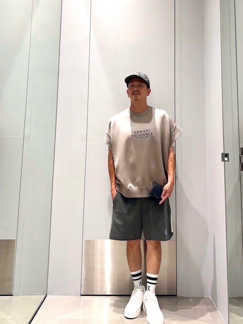 ARMANI EXCHANGE 二つ折り 二つ折り財布 財布 「A|X アルマーニ
