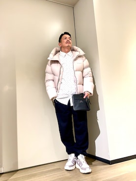 「アイテム（バッグ）」を使った、TOI-Tさん（メンズ・170cm）の冬コーディネート