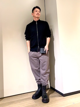 「アイテム（財布）」を使った、TOI-Tさん（メンズ・170cm）の冬コーディネート