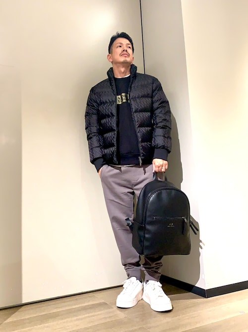 A|X アルマーニ エクスチェンジ】A|Xロゴ バックパック（バック