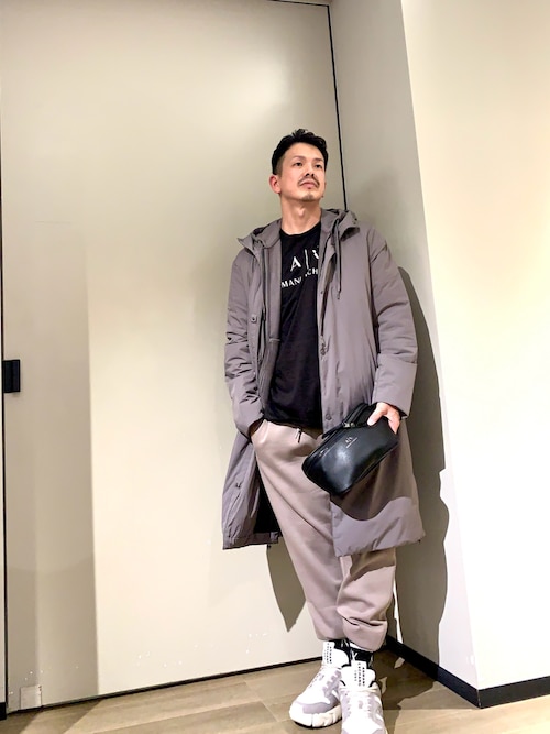 A|Xアルマーニ エクスチェンジ】A|Xロゴソックス（2足セット）_メンズ