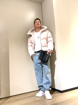 「アイテム（バッグ）」を使った、TOI-Tさん（メンズ・170cm）の冬コーディネート