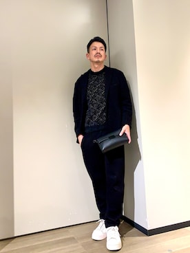 「アイテム（バッグ）」を使った、TOI-Tさん（メンズ・170cm）の冬コーディネート