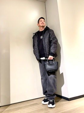 「アイテム（ブルゾン）」を使った、TOI-Tさん（メンズ・170cm）の秋コーディネート