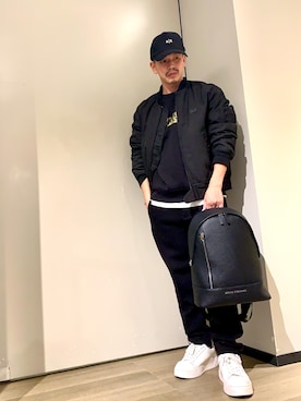 「アイテム（ブルゾン）」を使った、TOI-Tさん（メンズ・170cm）の秋コーディネート